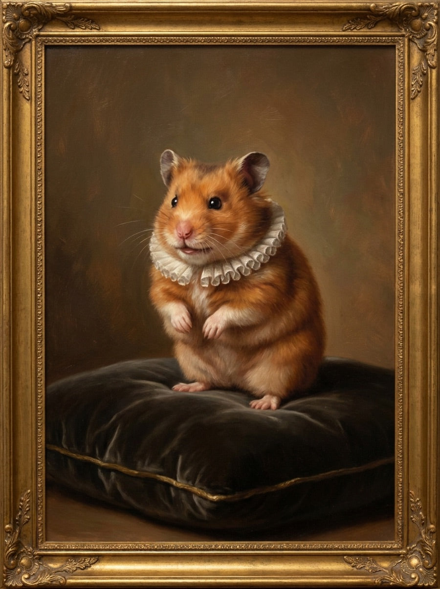 Hamsterporträt Klassik